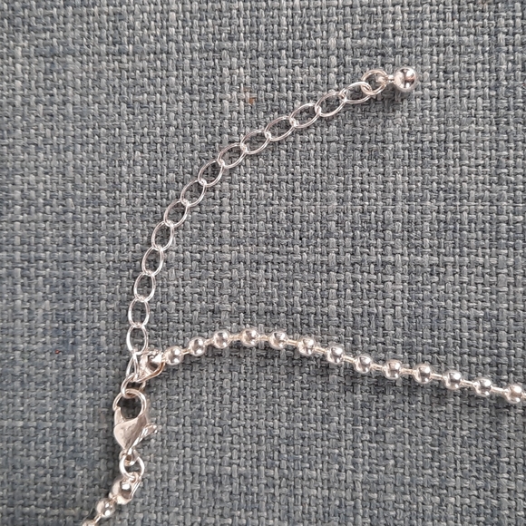 Bumble Honey Bee Pendant Necklace Silver Epoxy Metal Garden Flower Insect - Picture 4 of 6